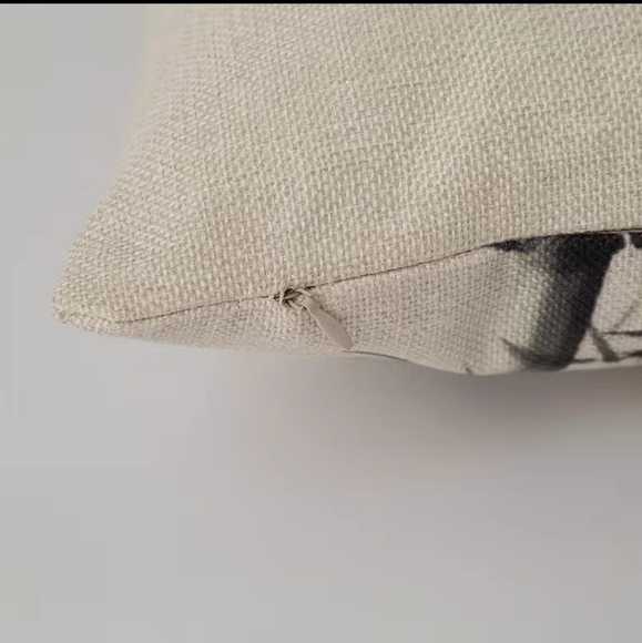 New Butterfly home decor accent pillow case zipper closure - Picture 5 of 5